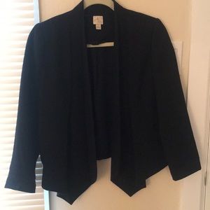 LC Lauren Conrad Drape Front Blazer